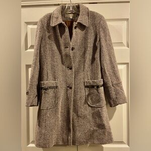Larry Levine Ladies  Vintage Tweed Coat Size 10